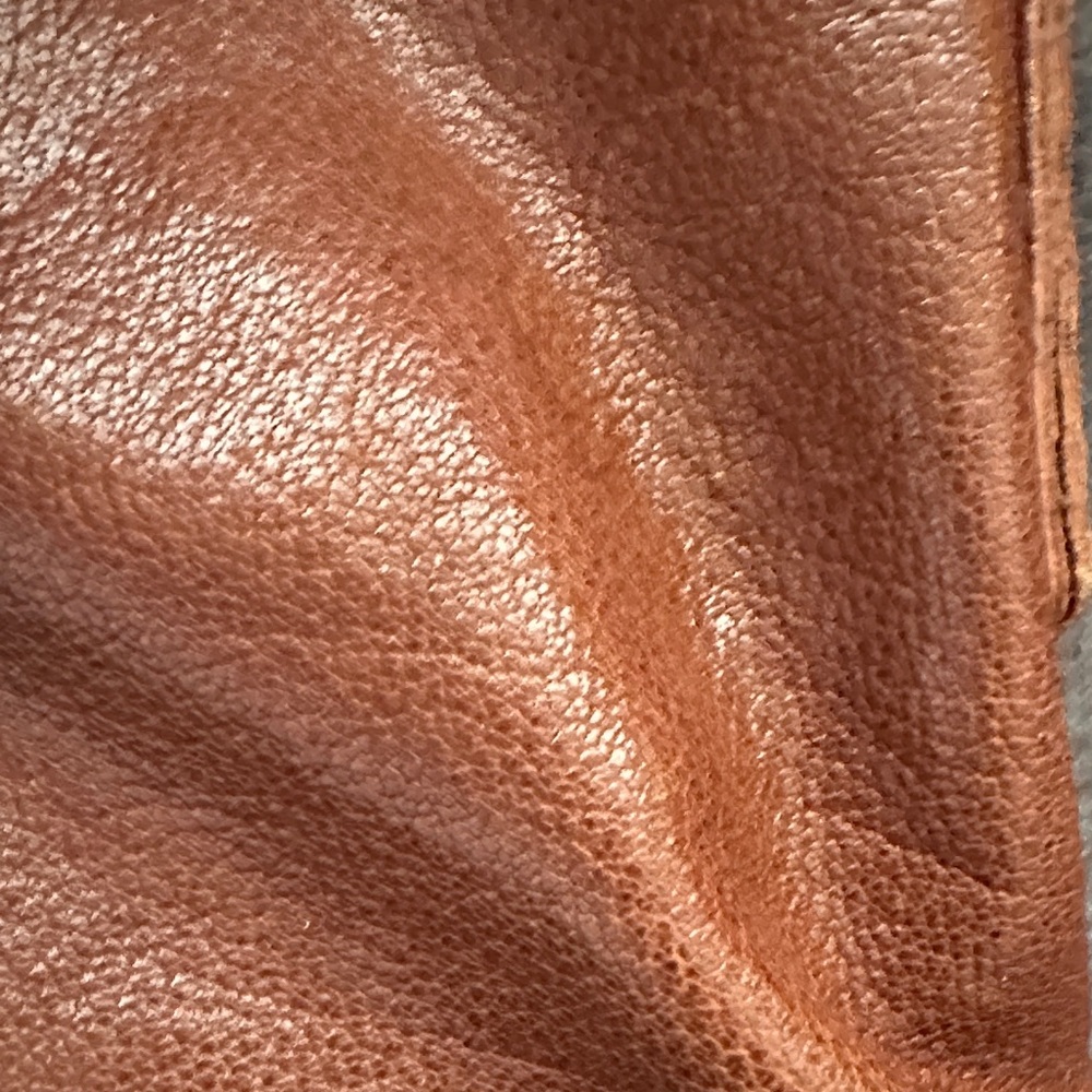 Spikes & Sparrow Brown Leather Crossbody Shoulder Bag with Front Buckle Pockets - Picture 7 of 10